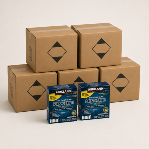 Lot C – Kirkland Minoxidil 5% Liquid – 3 Factory Cases